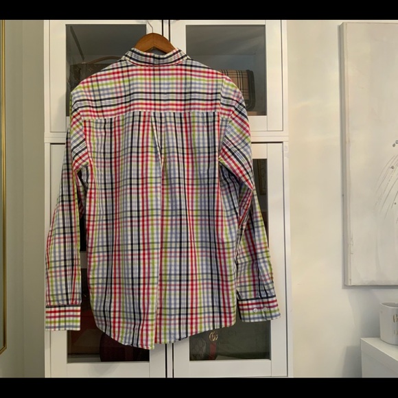 Cutter & Buck Men’s Cotton Shirt Plaid Long Sleeves Button Down Size L - Picture 3 of 5